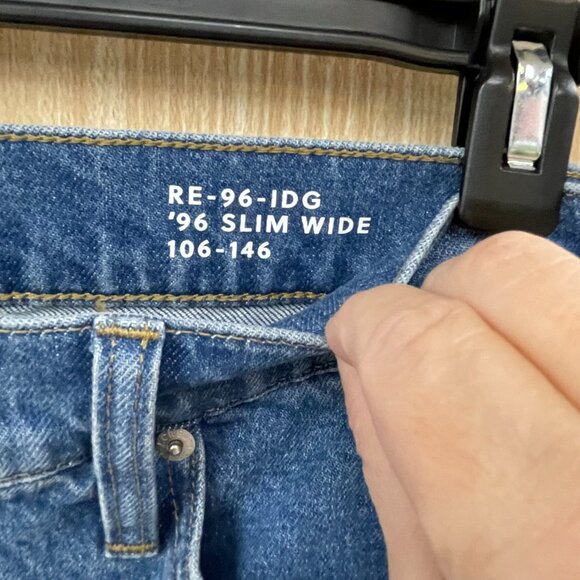 J. Crew Slim Wide Jeans Size 4 Tall - Picture 4 of 7